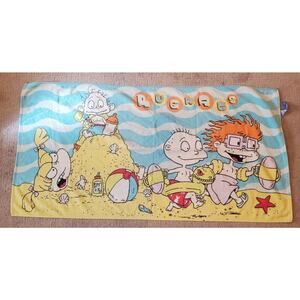 1999 Nickelodeon Viacom 54"x28" Rugrats Beach Towel Y2K
